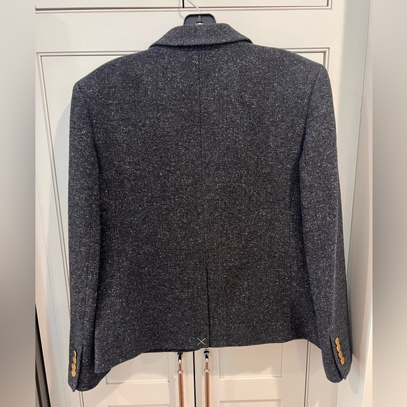 J. Crew École blazer in herringbone wool blend - Picture 6 of 14